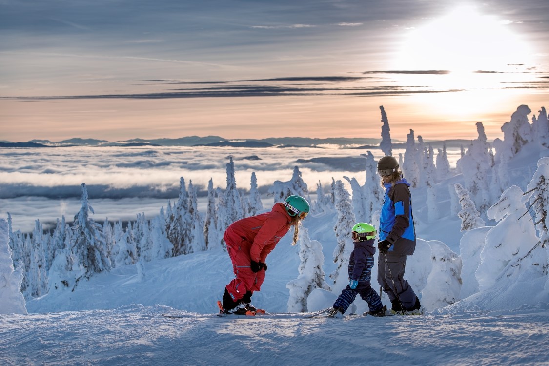 Spring skiing at Big White for March Break 2019