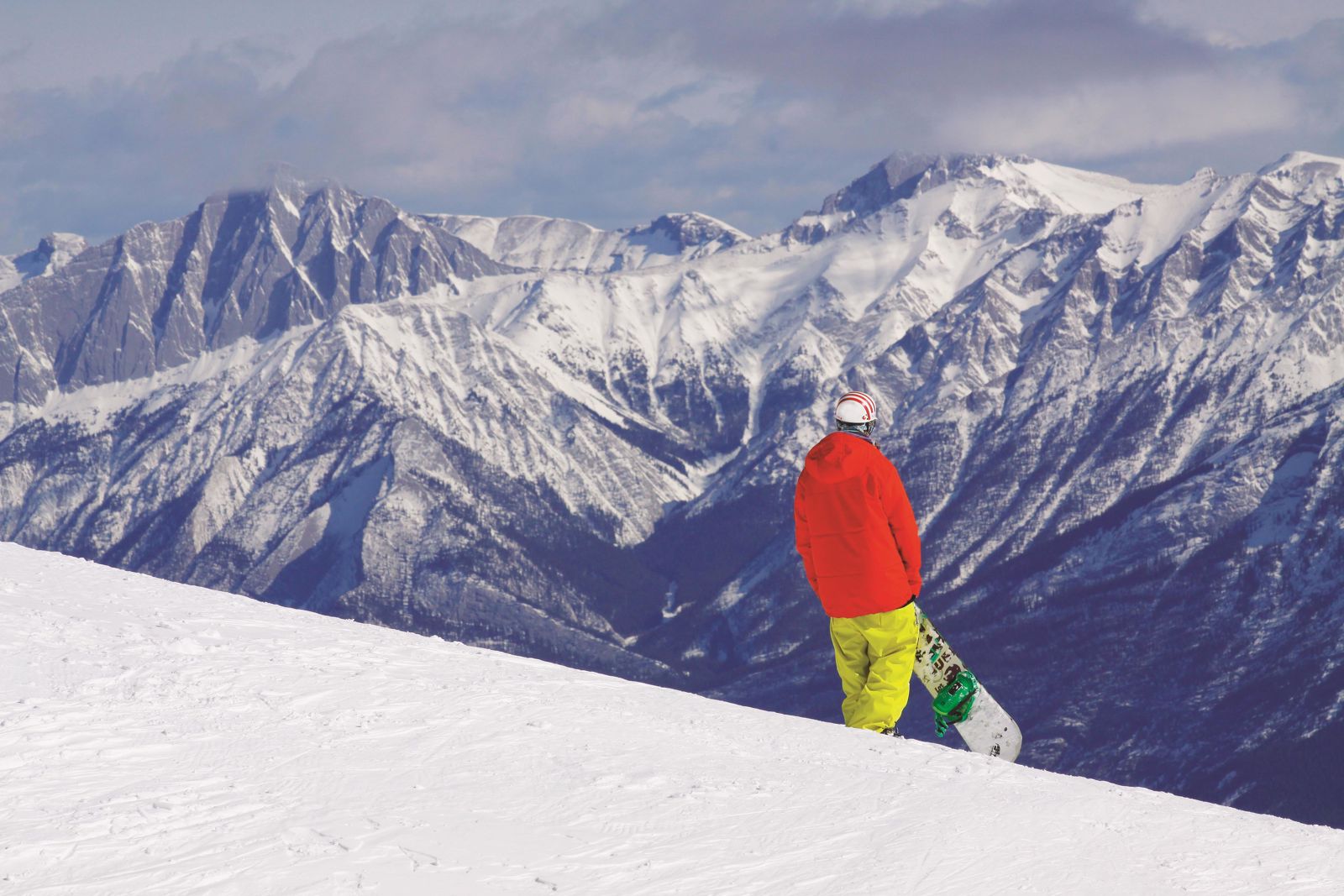 Marmot Basin AB snowboard classic