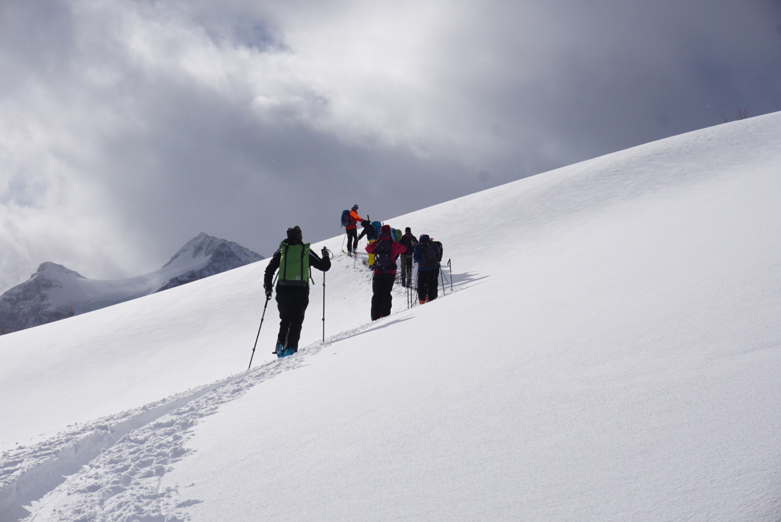 Assiniboine BC ski touring