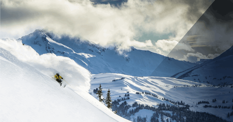 Skiing at Whistler Blackcomb