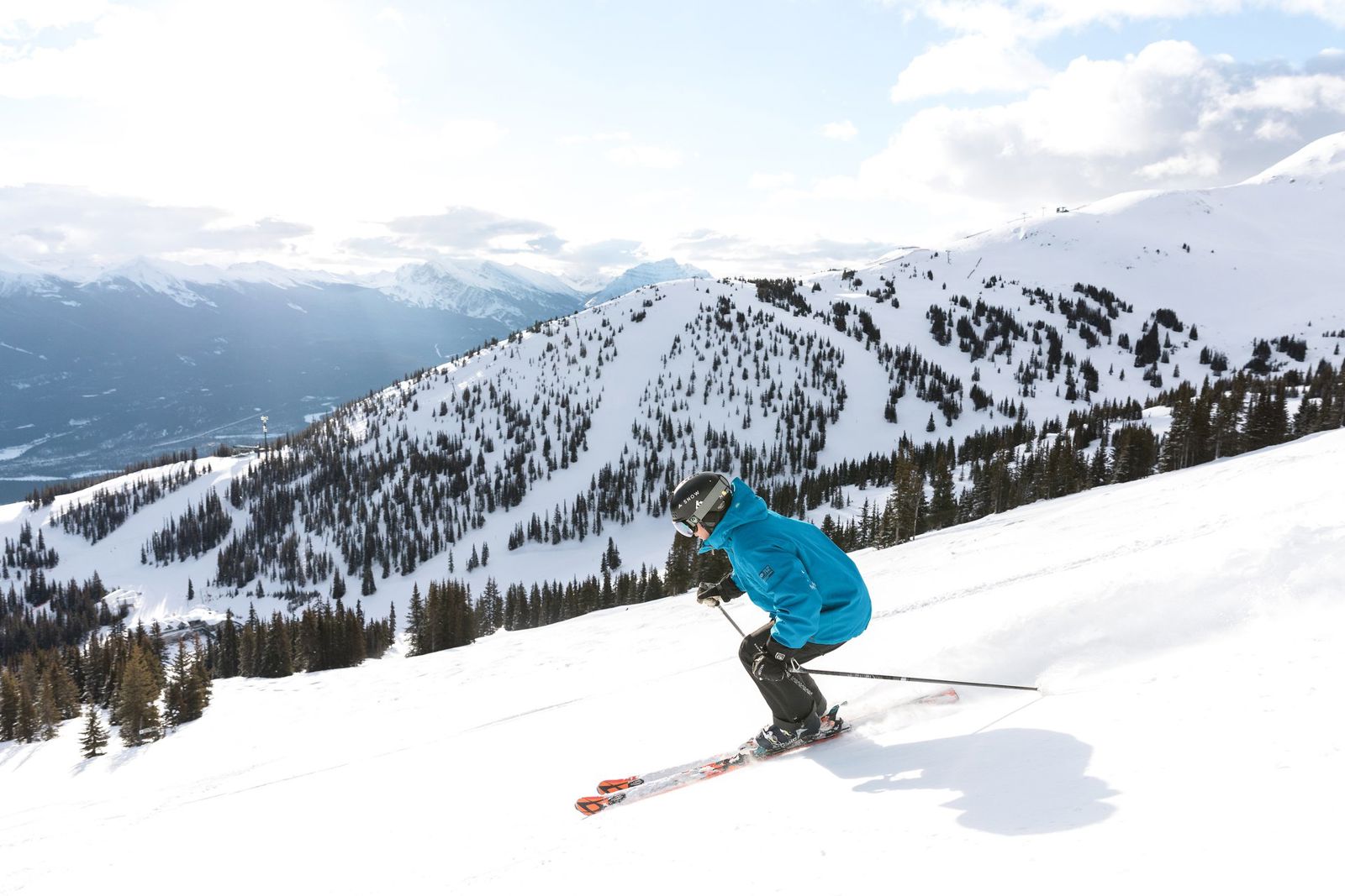 Marmot Basin, AB descent