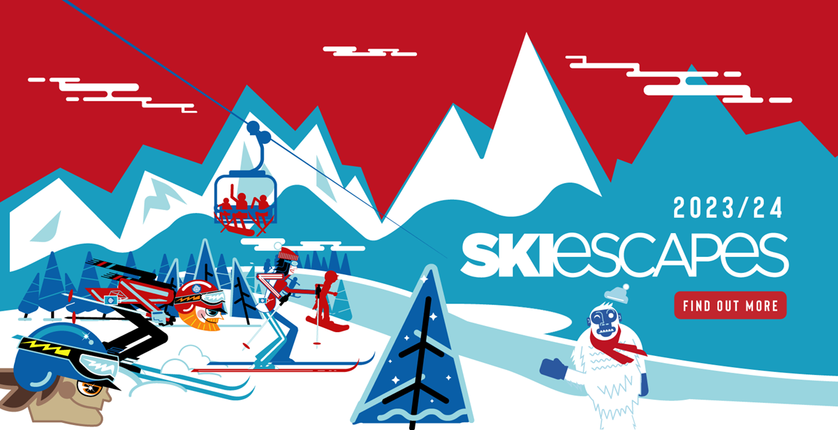 Check out our 2023/24 Ski Escapes