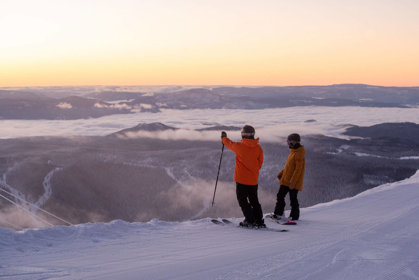 Sun Peaks BC view