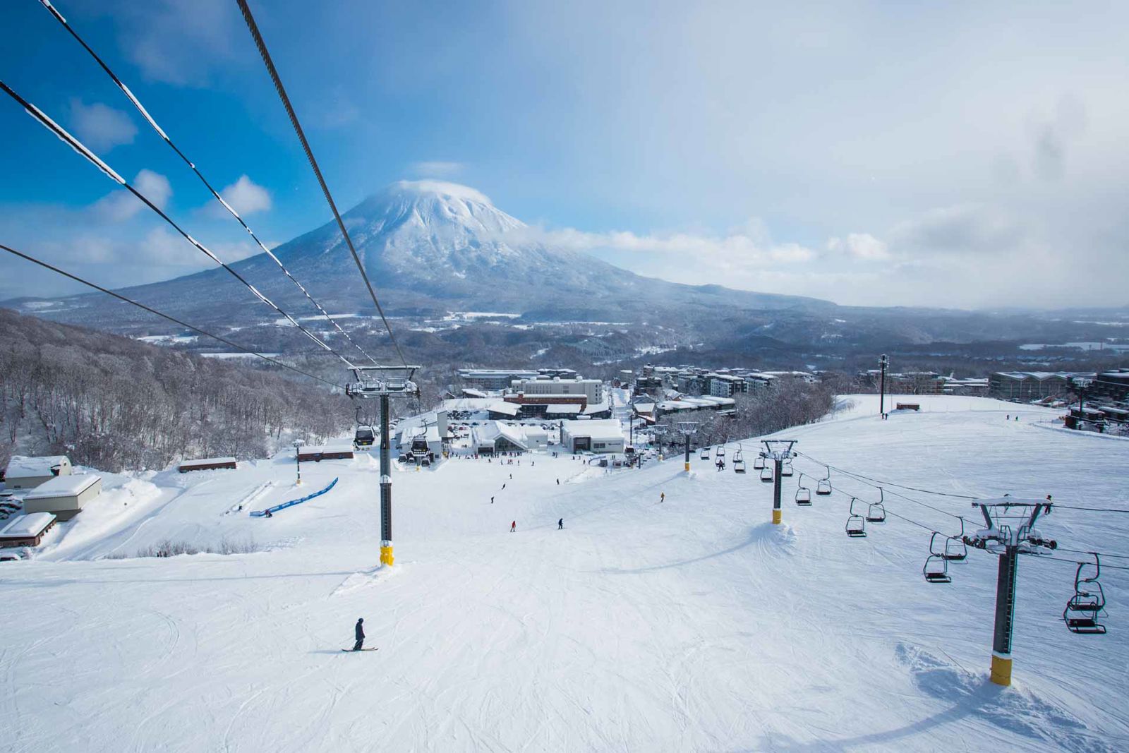 Niseko, Japan aerial